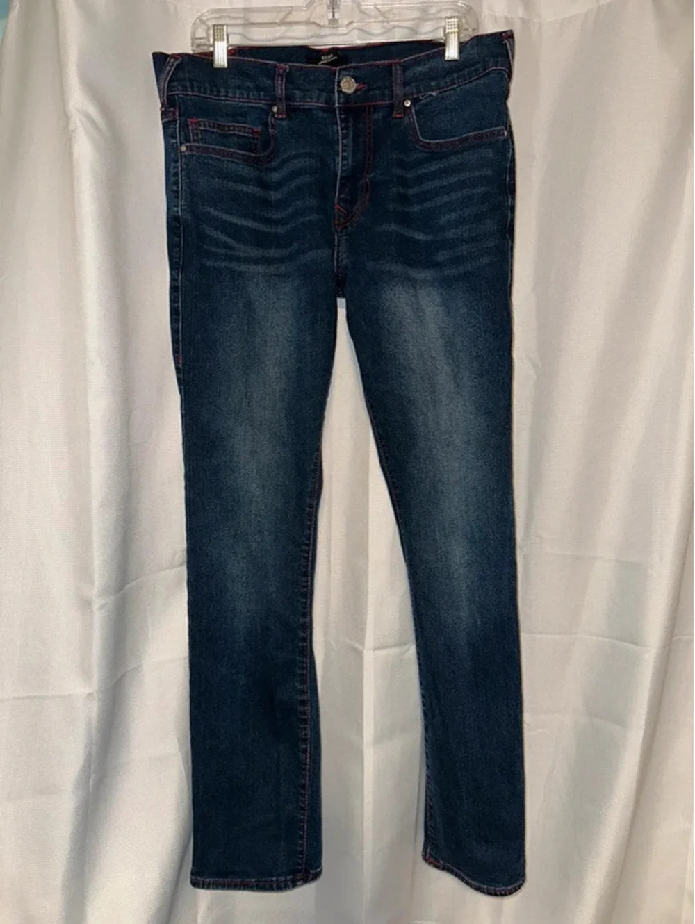 True Religion Ricky Relaxed Straight Jeans 34